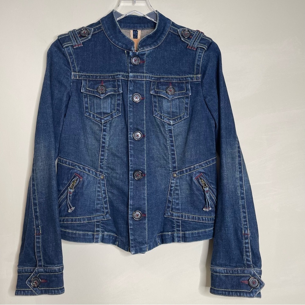 Christopher Blue Denim Jacket size small